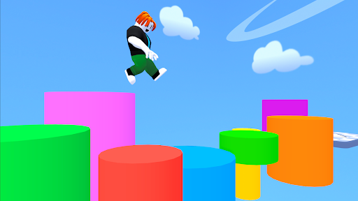 Captura de pantalla de Obby World: Parkour Games