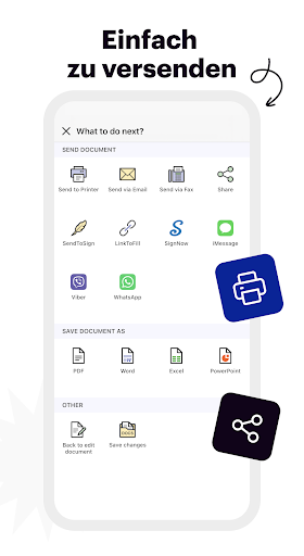 pdfFiller: PDF-Editor Screenshot
