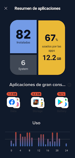Captura de pantalla de CCleaner – Limpiador de Móvil