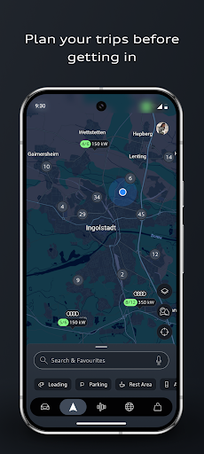 myAudi screenshot