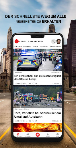 Aktuelle Nachrichten Screenshot