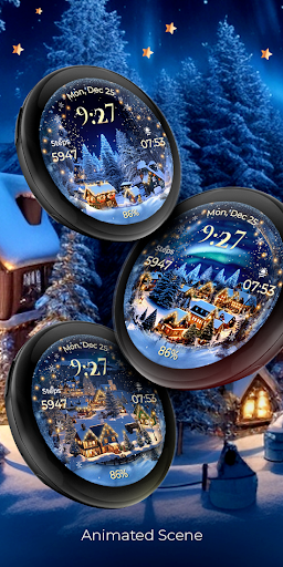 Captura de pantalla de Animated North Pole Christmas