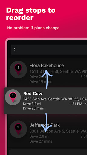 Captura de pantalla de RoadWarrior Route Planner