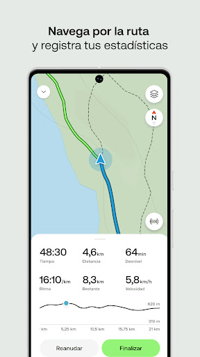 Captura de pantalla de AllTrails: Senderismo Trekking