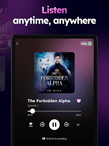 WhisperFM: Romance Novels screenshot