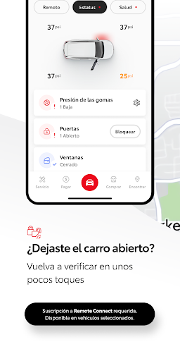 Captura de pantalla de Toyota