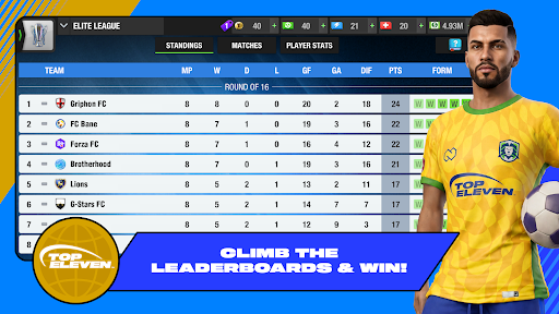 Top Eleven Be a Soccer Manager screenshot