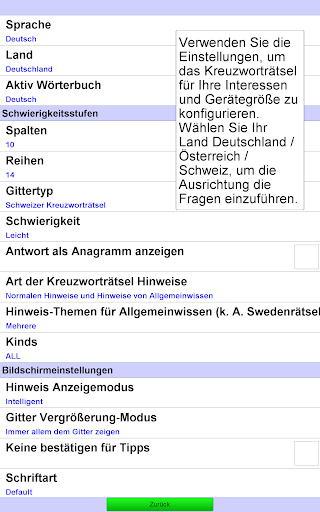 Deutsches Kreuzworträtsel Screenshot