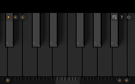Captura de pantalla de Mini Piano Lite