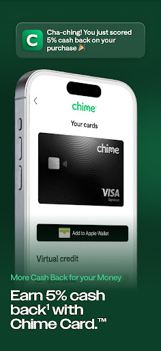 Captura de pantalla de Chime® – Fee-Free Banking