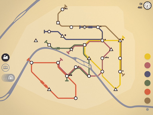 Mini Metro Screenshot