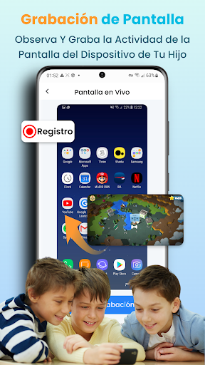 Captura de pantalla de KidsGuard Pro -Monitoreo Tel