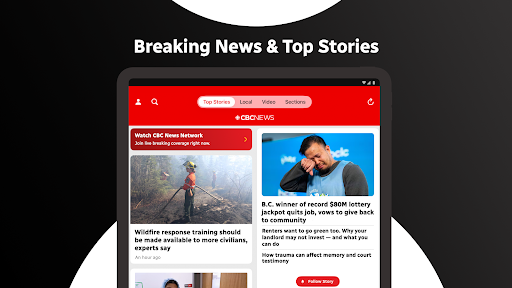 CBC News: Breaking & Local screenshot