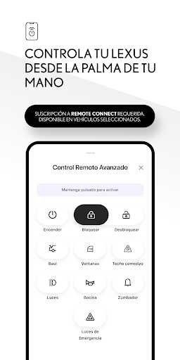 Captura de pantalla de Lexus