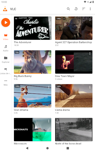 Captura de pantalla de VLC for Android