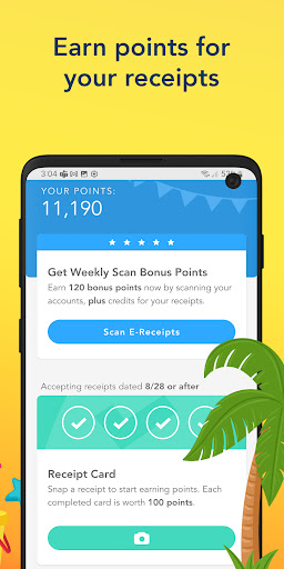 Captura de pantalla de Receipt Pal: Scan for Rewards
