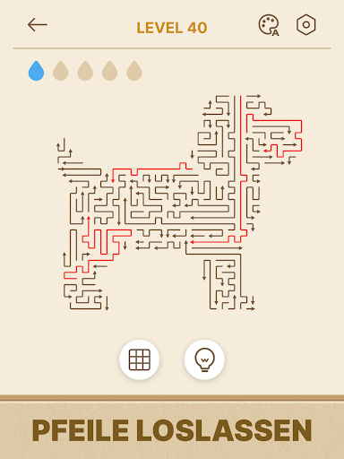 Arrows GO! - Pfeil-Rätsel Screenshot