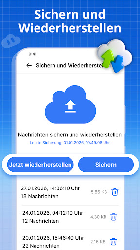 Nachrichten SMS - Messages Screenshot