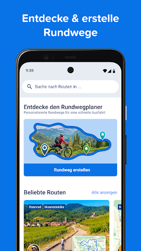 Bikemap: Fahrrad Navi & GPS Screenshot