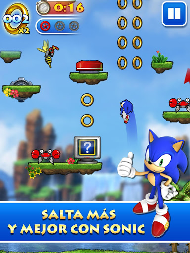 Captura de pantalla de Sonic Jump Pro