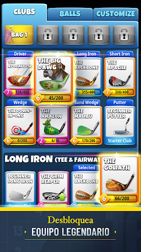 Captura de pantalla de Golf Clash