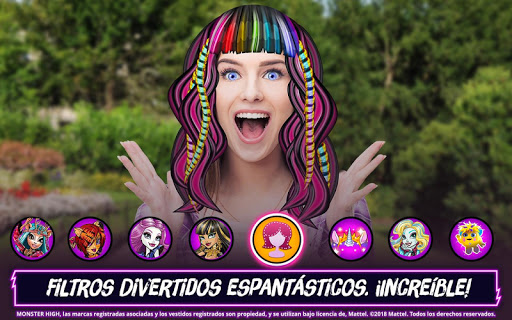 Captura de pantalla de Salón de belleza Monster High™