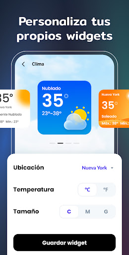 Captura de pantalla de Widgets y Temas: iWidgets