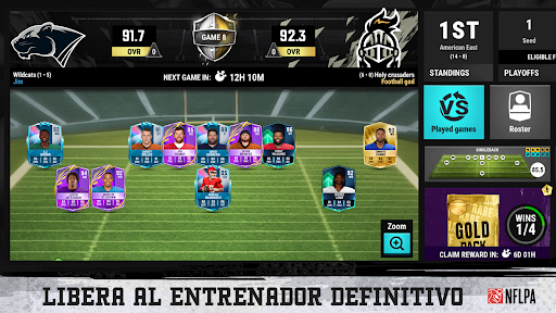 Captura de pantalla de Football Head Coach 26 NFL PA