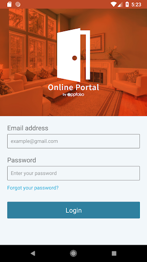 Captura de pantalla de Online Portal by AppFolio