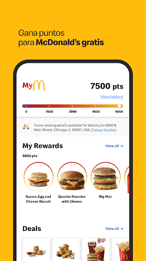 Captura de pantalla de McDonald's