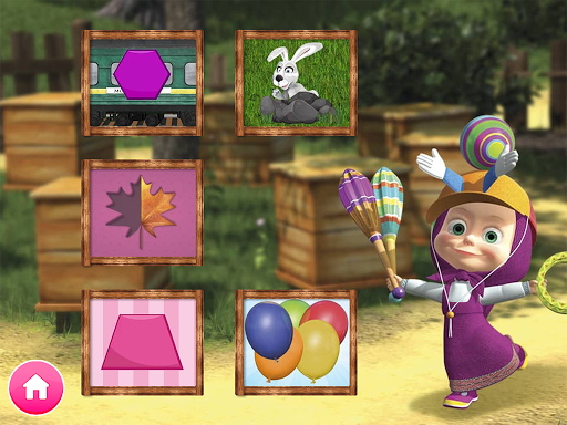 Captura de pantalla de Masha y el Oso Juego Educativo
