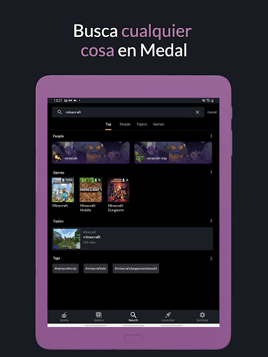 Captura de pantalla de Medalla - Recortes de Juegos