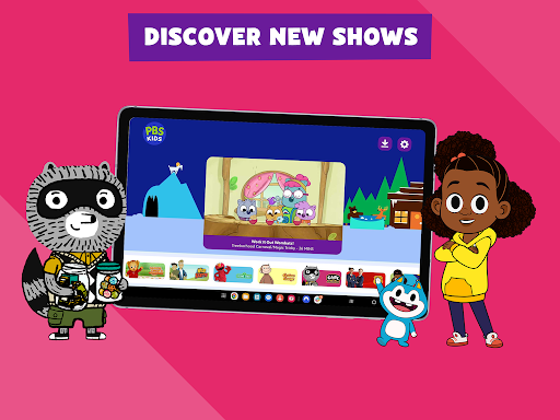 Captura de pantalla de PBS KIDS Video