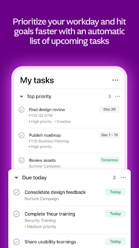 Asana: Work Management screenshot