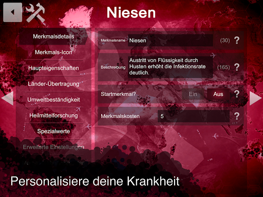 Plague Inc: Szenarioersteller Screenshot