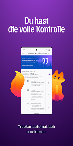 Firefox: Privater Browser Screenshot