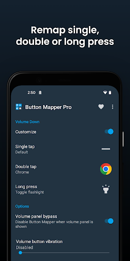 Captura de pantalla de Button Mapper: Remap your keys