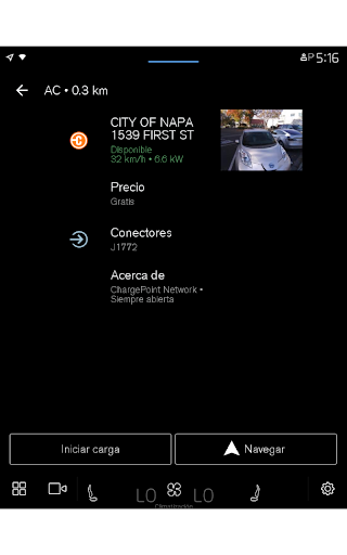 Captura de pantalla de ChargePoint
