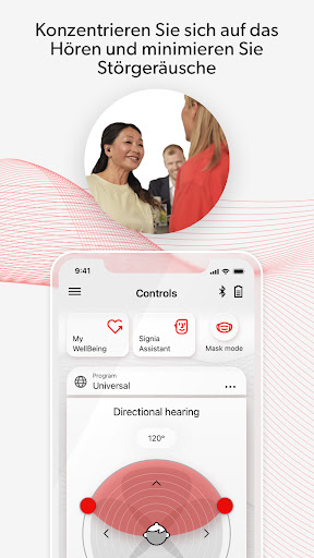 Signia App Screenshot