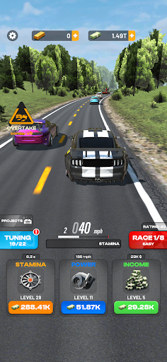 Captura de pantalla de Highway Overtake - Car Racing