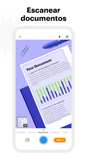 Captura de pantalla de pdfFiller: modificar PDF