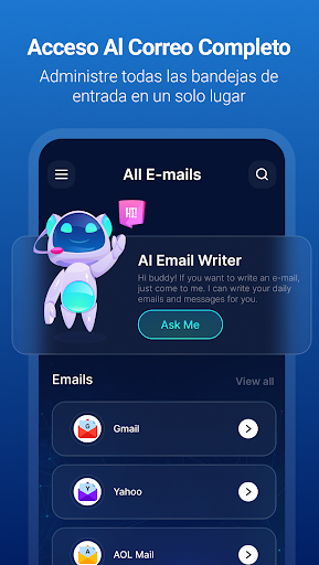 Captura de pantalla de Correo Electrónico Todo en Uno
