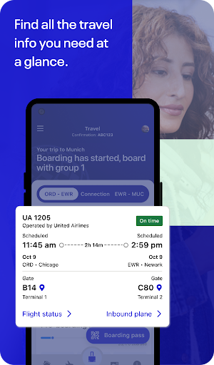 Captura de pantalla de United Airlines