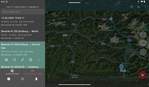 Captura de pantalla de Geo Tracker - GPS tracker
