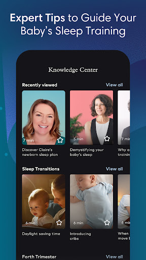 Captura de pantalla de Smart Sleep Coach by Pampers™