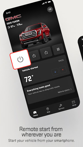 myGMC screenshot