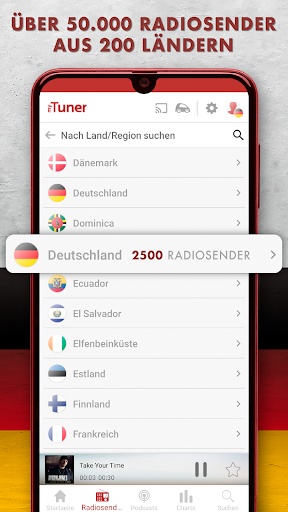 myTuner Online Radio DE Screenshot
