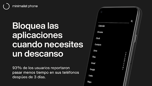 Captura de pantalla de minimalist phone Detox Digital