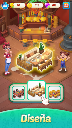 Captura de pantalla de Merge Cooking®