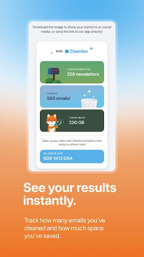 Cleanfox: Spam & Email Cleaner screenshot